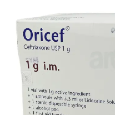 Oricef 1 gm Injection
